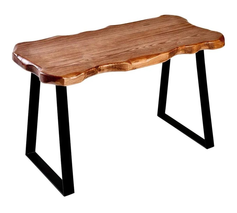 WELLAND Wood Entryway Bench with Metal Legs, Mid-Century Modern Bench for Living Room, Indoor, Porch, Farmhouse_thumbnail_2