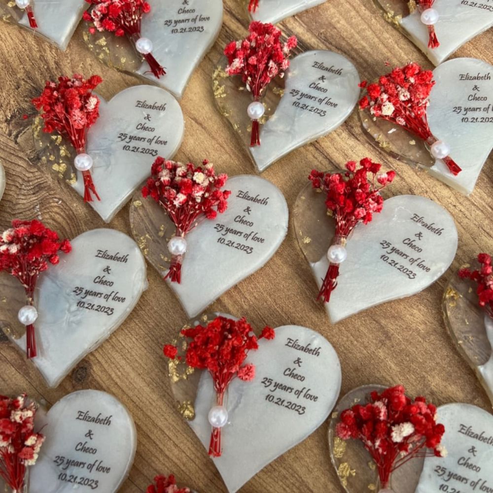 50pcs Heart shape Resin Returngifts _thumbnail_2