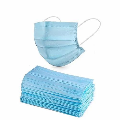 DISPOSABLE FACEMASH BLUE AND WHITE AVAILABLE